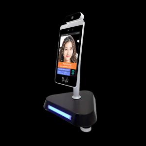 8'' Android 7.1 Facial Recognition And Body Temperature Test Terminal For Access Control