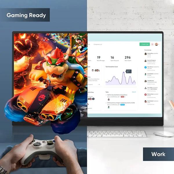 Mini HD Travel HDMI IPS Portable LCD Display Liquid Crystal Monitor OEM