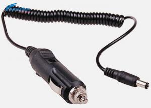 China DC 5.5x2.5mm Car Power Cable Cigarette Lighter Over Current Voltage Protection on sale