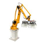 Robot Stacker Equipped With Arm-type Clamping For Stacking Bags