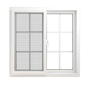 Quality Pvc Sliding Window Double Glazed Sound Insulation Tempered 58mm wholesale