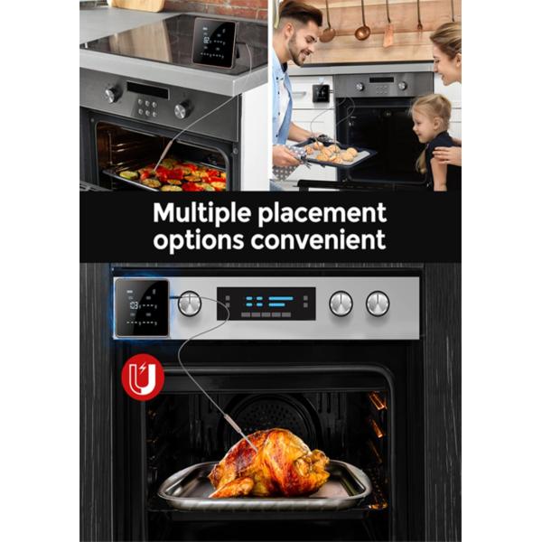 Four Probes Digital Instant Read Bbq Meat Thermometer Bluetooth Wireless Meat Thermometer