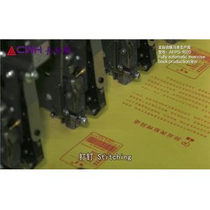 680mm 5 Sheets Exercise Book Machine With 10 Stitching Heads