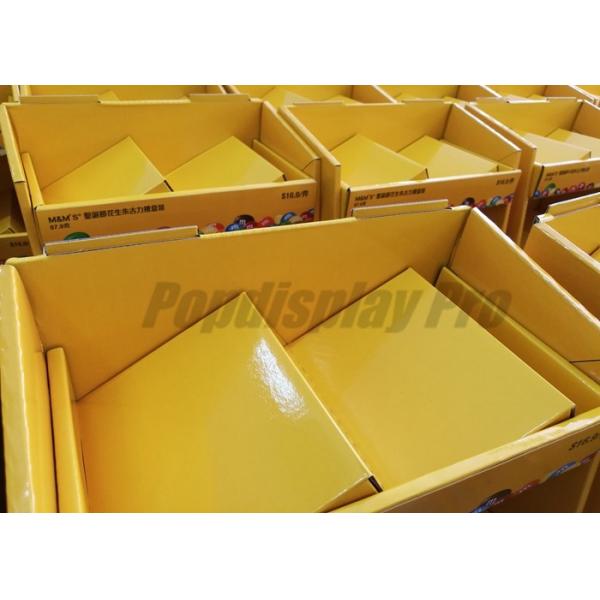 Customized Recycled Rigid Cardboard Collection Bins Simple Structure