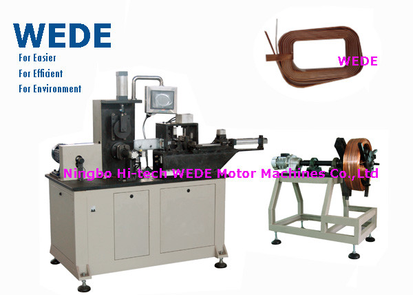 3kw Flat Wire Winding Machine With Insulation Paper Inserting Machine