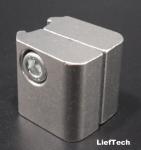 Die casting Aluminium Tube Connectors parallel rotatable joint