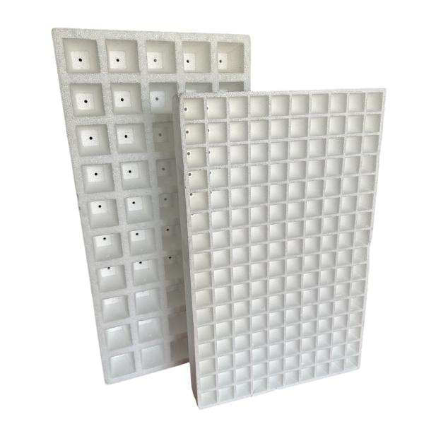 EPS foam seedling tray Customized vegetable, flower and tobacco seedling tray