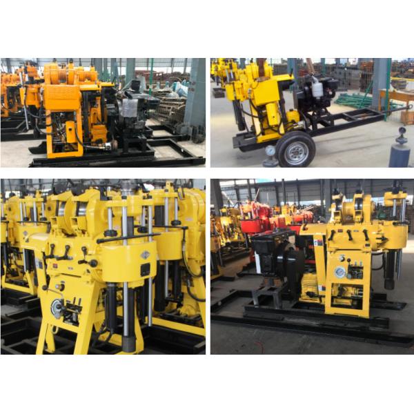 Gk 200 Multi Function Sampling Exploration Rig 295mm Diameter And 200 Meters Drilling Depth