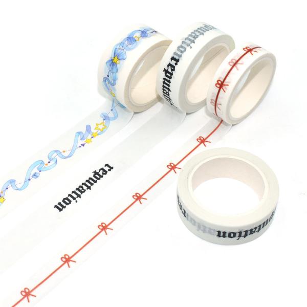 Japanese Washi Paper Tape Custom Printed DIY Scrapbook Masking Washi Tape