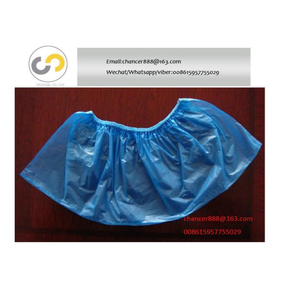 Automatic disposable Pe shoe cover making machine with non-woven