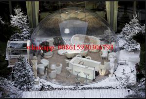 China transparent tent camping , inflatable bubble tree tent for rent , bubble balloon tent on sale