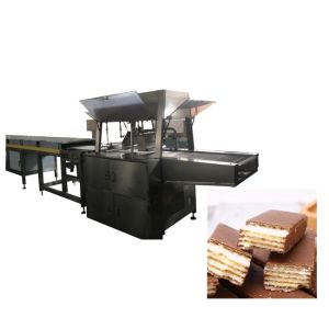 Quality Automatic 600mm 300kg/H Chocolate Enrobing Machine wholesale