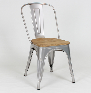 Cafe Tolix Style Dining Chairs Tolix Side Chair Stackable Metal Dining Chair