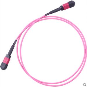 Quality MPO Female to MPO Female OM4 Multimode Trunk Cable wholesale