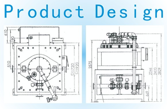 Wet Type Water Cooling Magnetic Separator Machine For Kaolin Feldspar