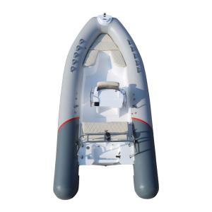 China 2022  new type 5.2m  rib boat with steering system with sundeck center console boat rib520E on sale