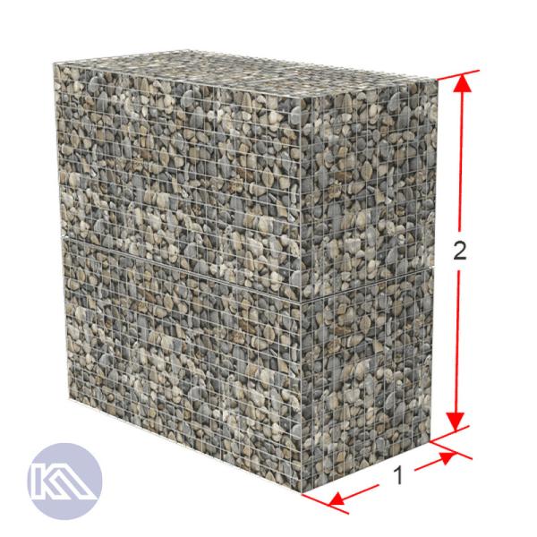 Customized Flexible Gabion Retaining Wall Corrosion Resistant