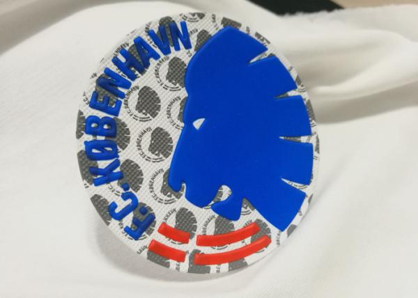 Cheap High Frequency Custom Screen Printing Patches , Reflective Silk Screen Labels OEM / ODM for sale
