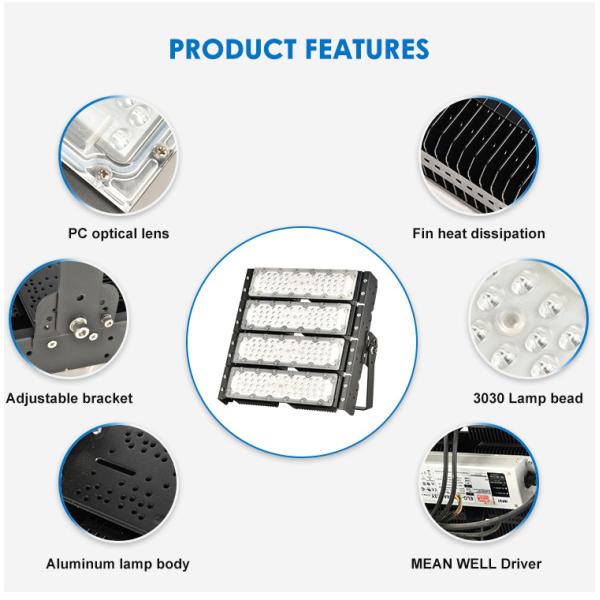 50W To 600W Outdoor Flood Light Fixtures Waterproof Outdoor Led Flood Lights