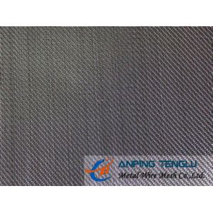 Buy cheap 230Mesh Twill Weave Wire Cloth, 0.036mm Wire, 0.074mm Aperture, SS304 316 from wholesalers