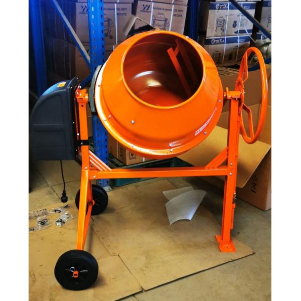 Wet Construction Cement Concrete Mixer Machine 6.5HP Semi Dry