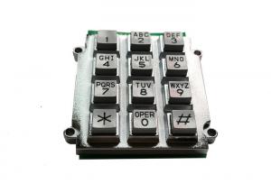 Quality Full Alphabet Digital Keypad Door Lock , Vandal Proof Keyless Entry Keypad wholesale