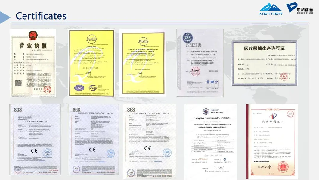 Energy Saving -25 Degrees Upright 358 Liters Medical Deep Freezer with Multi Drawers