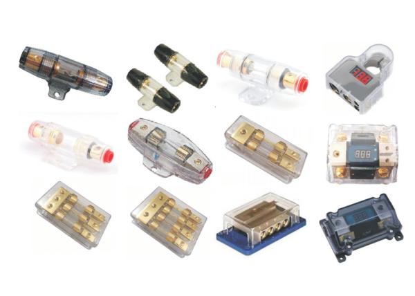 Cheap Car Audio Amplifier Heavy Duty Multi ANL AGU 5AG Auto Fuse Holder 2 Way 3 Way 4 Way Automotive Inline Fuse Block for sale