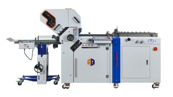 Air Feed Suction Paper Folding Machine With Continuous Load Suction Feeder For
