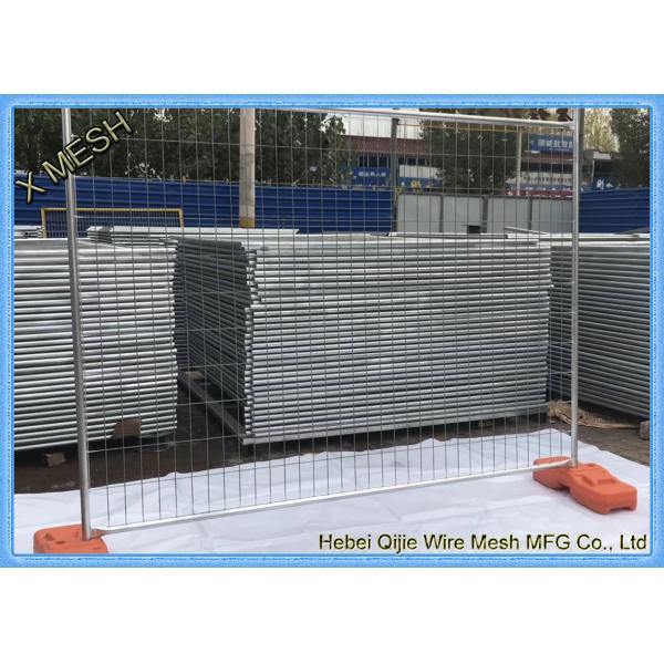 AS 4687 Standard hot dipped galvanized Site Security Temporary Mesh Fencing , Temporary Net Fencing