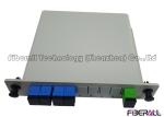 Single Mode Optical Fiber Splitter PLC In LGX Box With G657A1 Fiber And SC / UPC