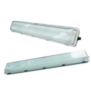 Quality Atex Led Fluorescent Lamp IP65 Flameproof Explosion Proof Single And Double Tube wholesale