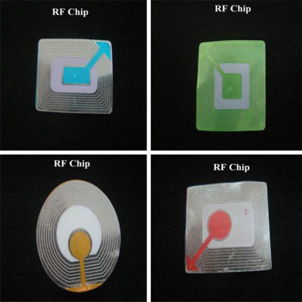 Water - Proof AM 58KHZ EM Security Sticker Label / Anti Shoplifting Tag