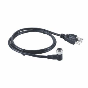 Buy cheap AWG16 M12 Power Cable S Code Female To NEMA 5 15P USA Power Plug from wholesalers