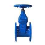Handwheel Operated Resilient Seated Gate Valve In Pipeline 6 Inch