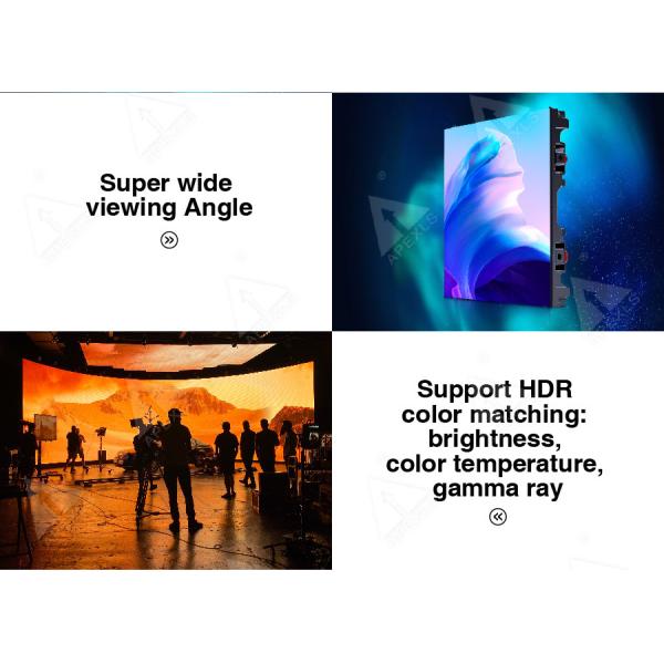 P1.9mm XR Led Screen Virtual Production 3840Hz 7680HZ High Refresh Rate
