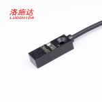Plastic Rectangular Inductive Proximity Sensor Switch Q10 High Speed With Cable
