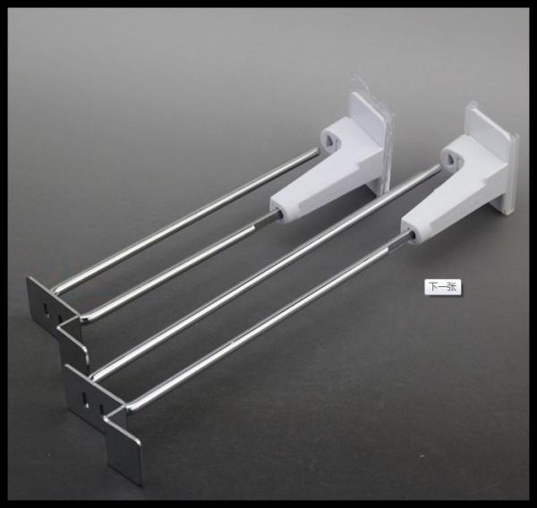 Cheap COMER slatwall security display hook / pegboard display security hook for sale