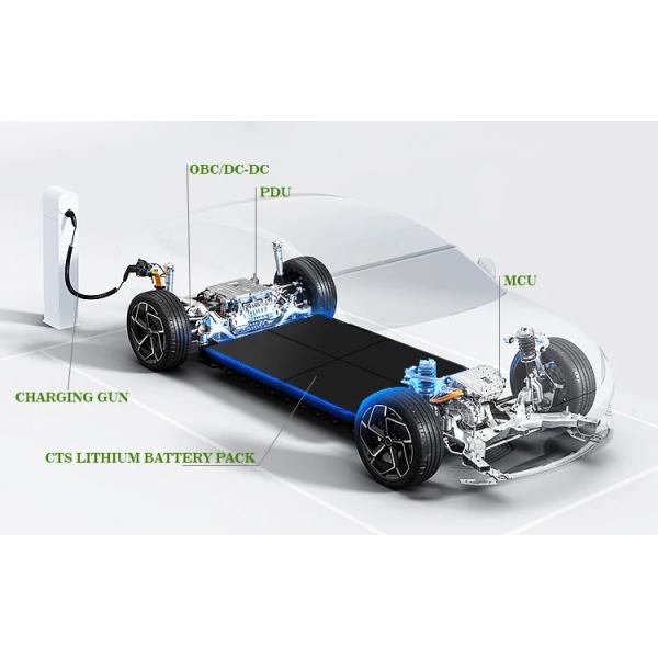 Cts oem battery pack with smart BMS 72V 200Ah lithium-ion battery for electric vehicle car