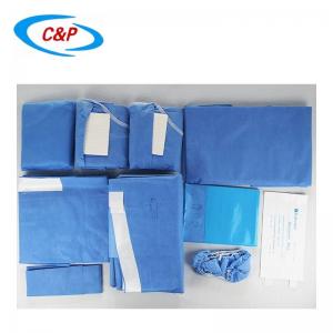 China Sterile Bypass Universal Cardiovascular Pack Kit Drape For Heart Health on sale
