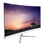 23.8 Inch Desktop LCD Curved Screen Computer Monitor With 178° Vertical Viewing