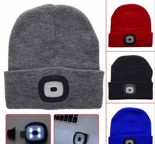 LED Light winter hat