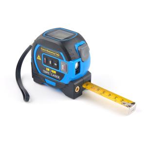 60m 197ft Dual Scale Tape Measure With Electronic Display Automatic Lock OEM