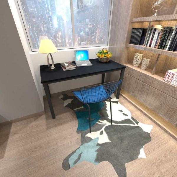 Cheap Multi function Rectangular Home Office Computer Table 29.5inch height  39.24lbs for sale