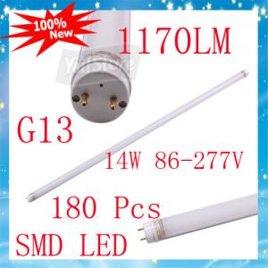 Quality high brightness 14W White T8 3528 SMD fluorescent  led tube light bulbs for home wholesale
