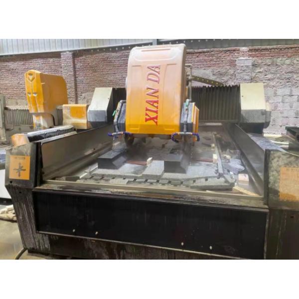 High Precision Stone Bridge Type Linear Cutting & Milling Machine CNC Controlled for Marble/Granite Profiling