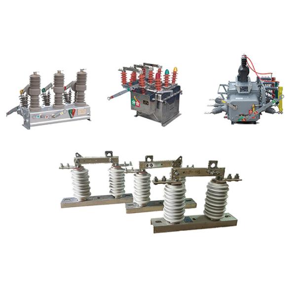 1250A High Voltage Electrical Switch 36kV Ceramic/Steel Made Used For Substation Group Disconnect Switches