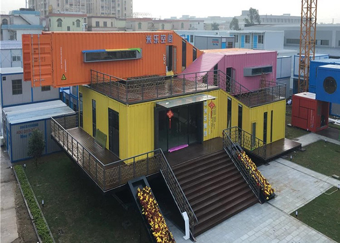 Topshaw Customize Luxury Prefab House Modular Expandable Container House for