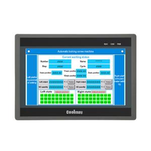 Quality Coolmay 10'' Digital Touch Screen PLC Controller RS232 RS485 PLC Automation Control Panel wholesale