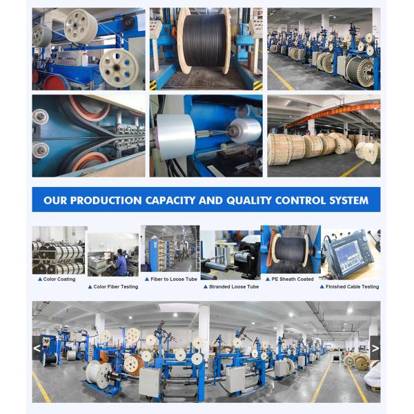 Small ADSS Fiber Optic Cable 80m G652D 12 Core Fibre Optic Cable ASU Cable Single Mode